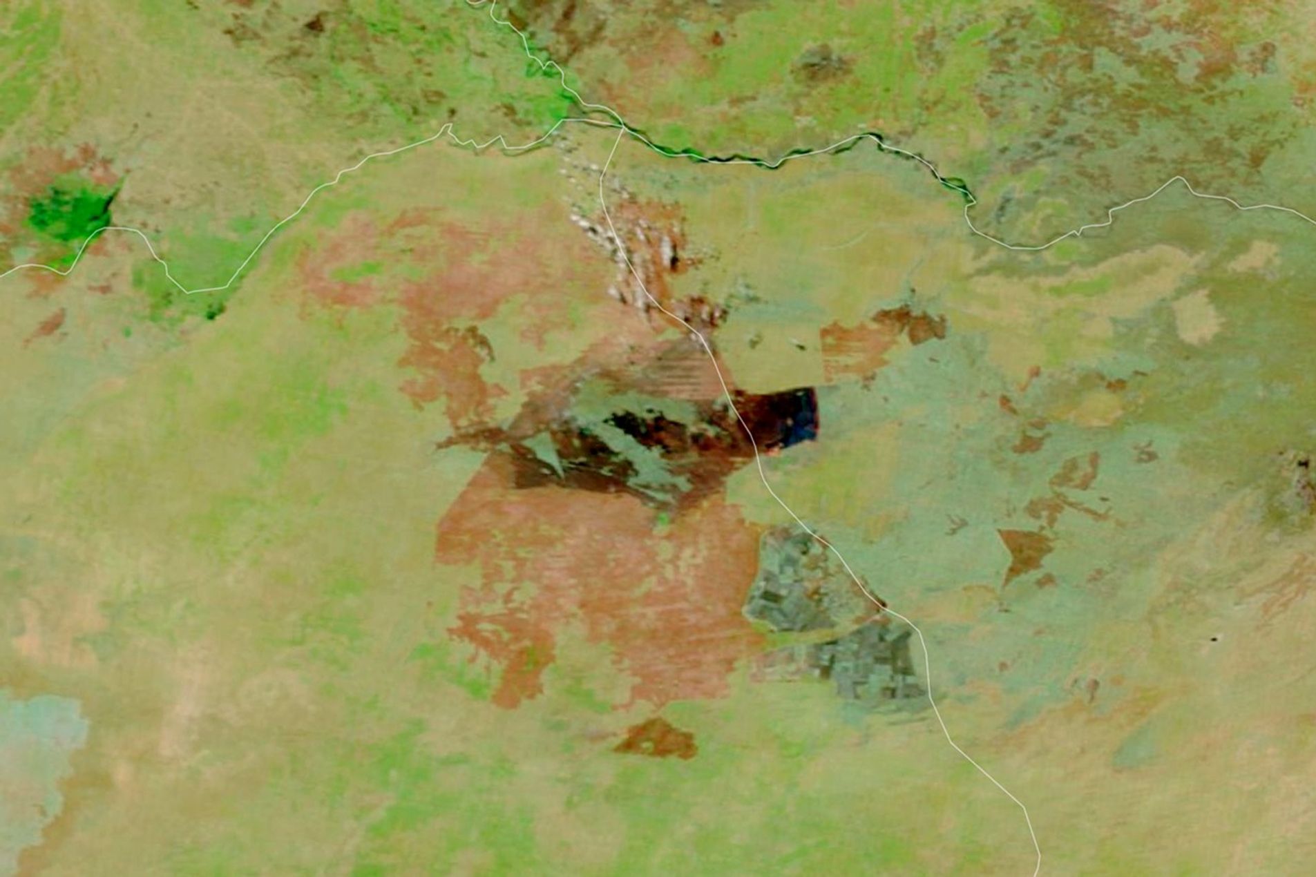 Fires Scar Northern Botswana - related image preview