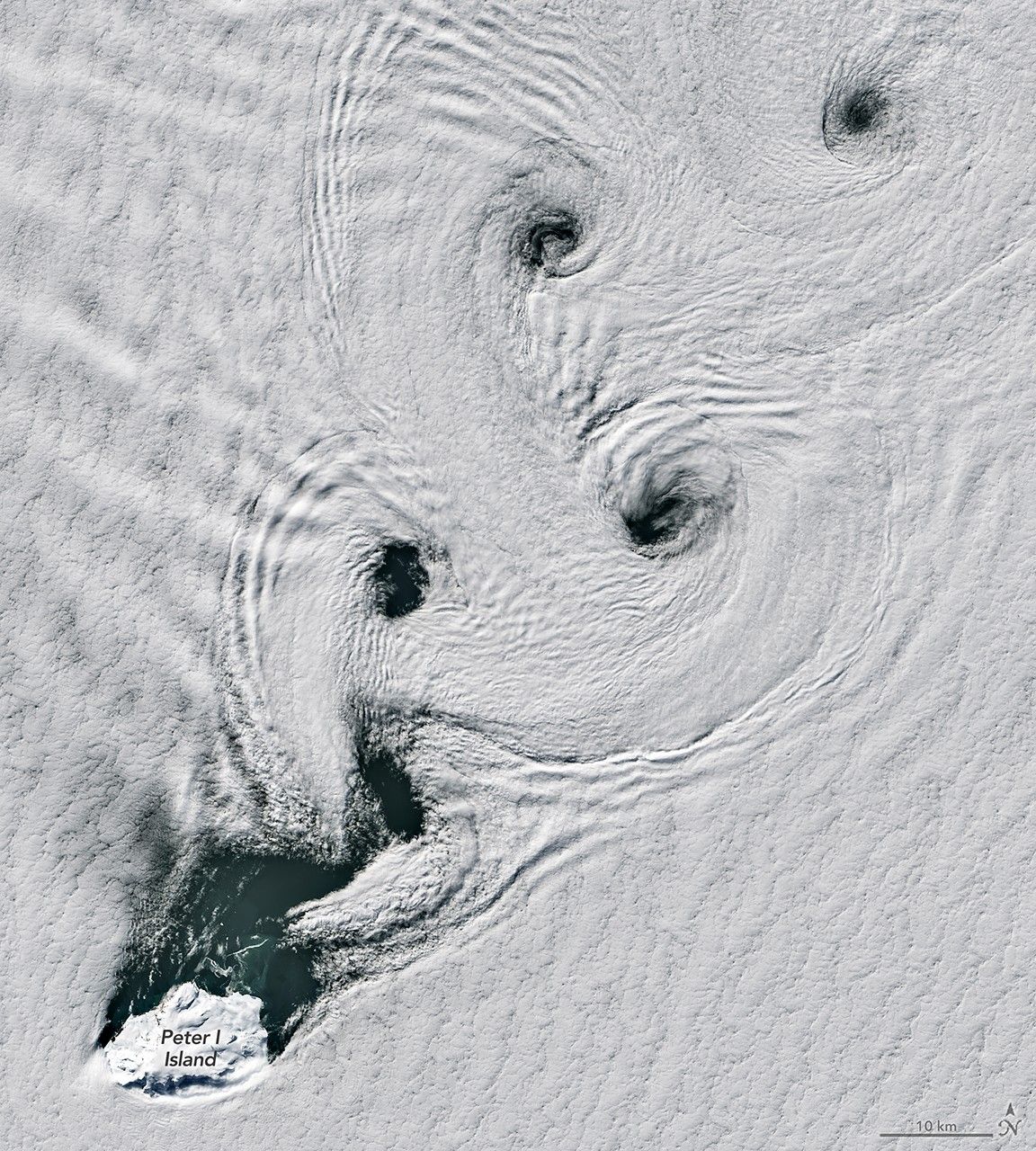 A Sea of Spinning Clouds
