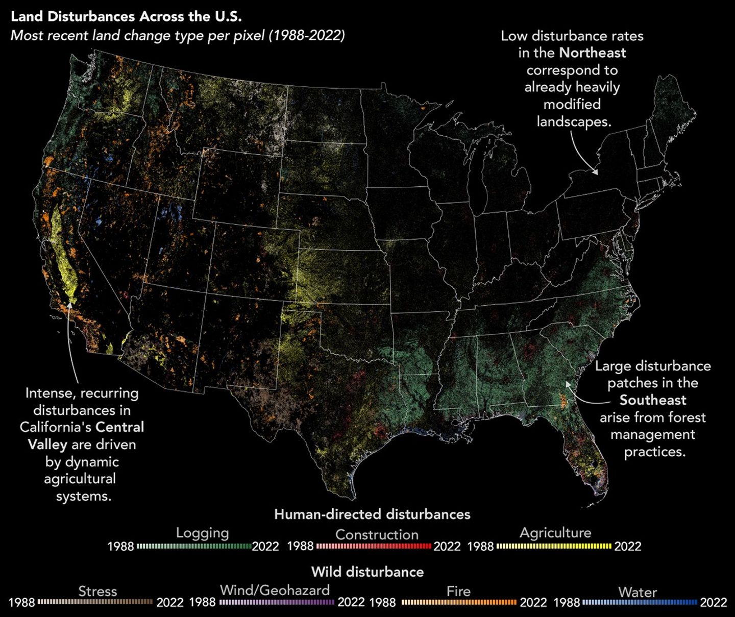 A Shift in What’s Shaping U.S. Landscapes