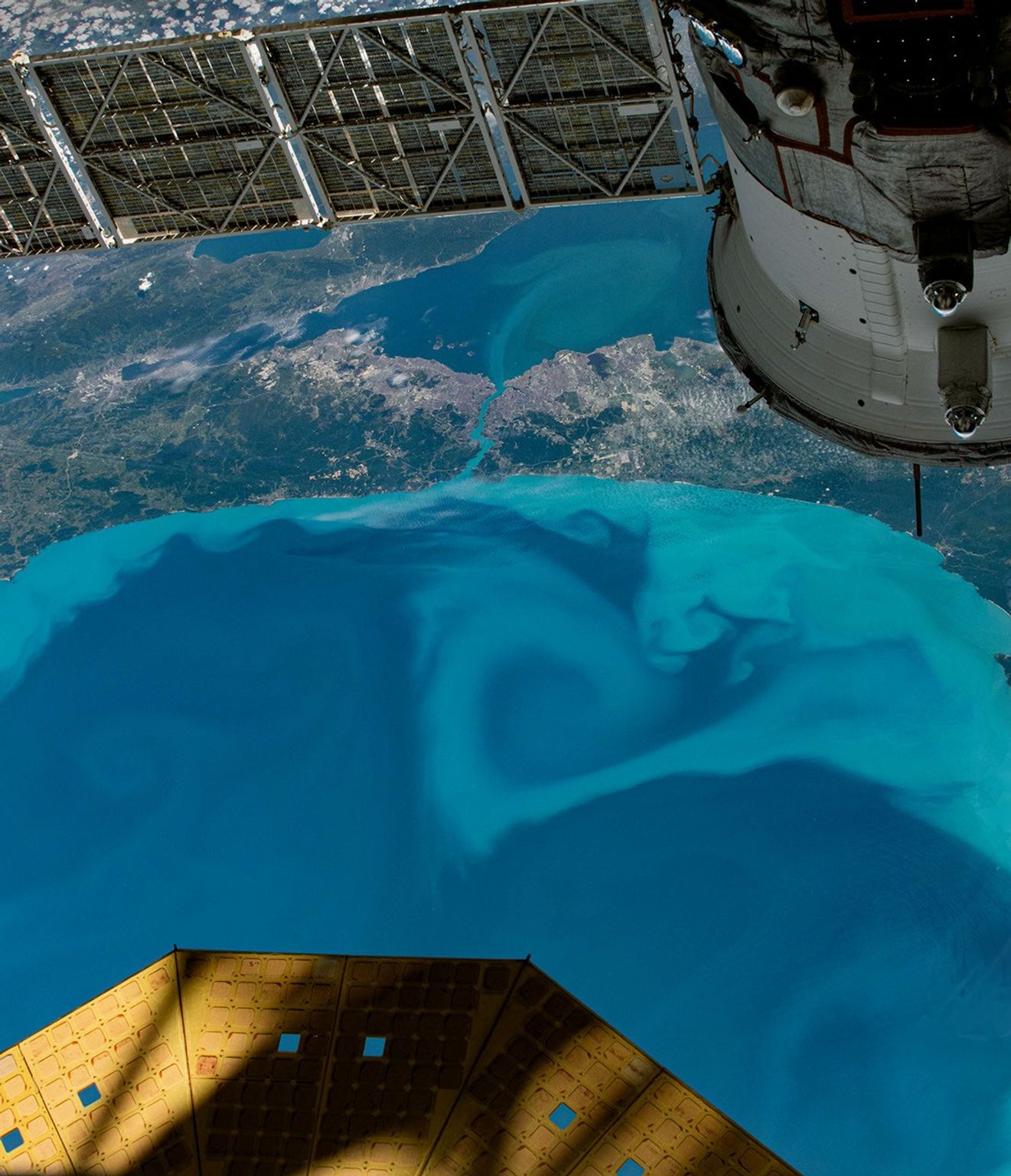A Turquoise Tint for the Black Sea - NASA Science