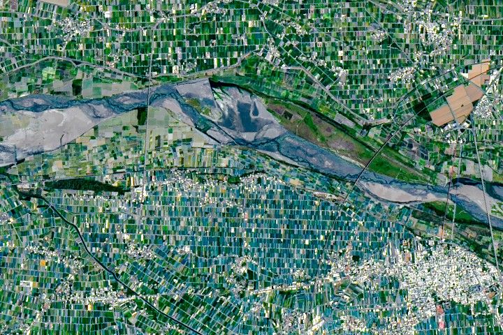 nasa.gov - Michala Garrison - An Agricultural Mosaic in Taiwan - NASA Science