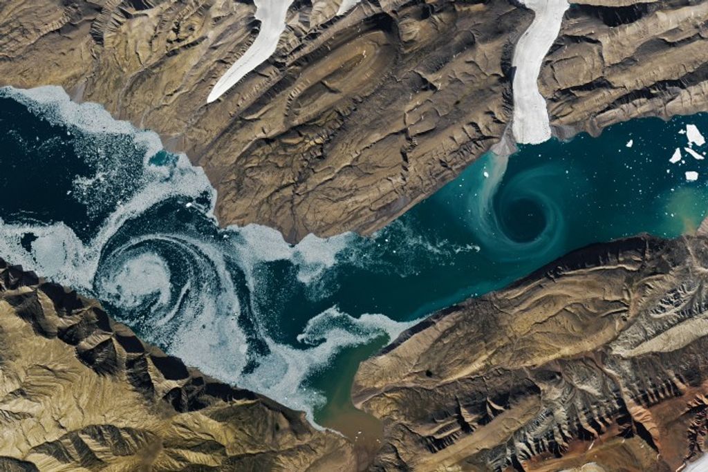 Cañon Fiord’s Whirling Waters