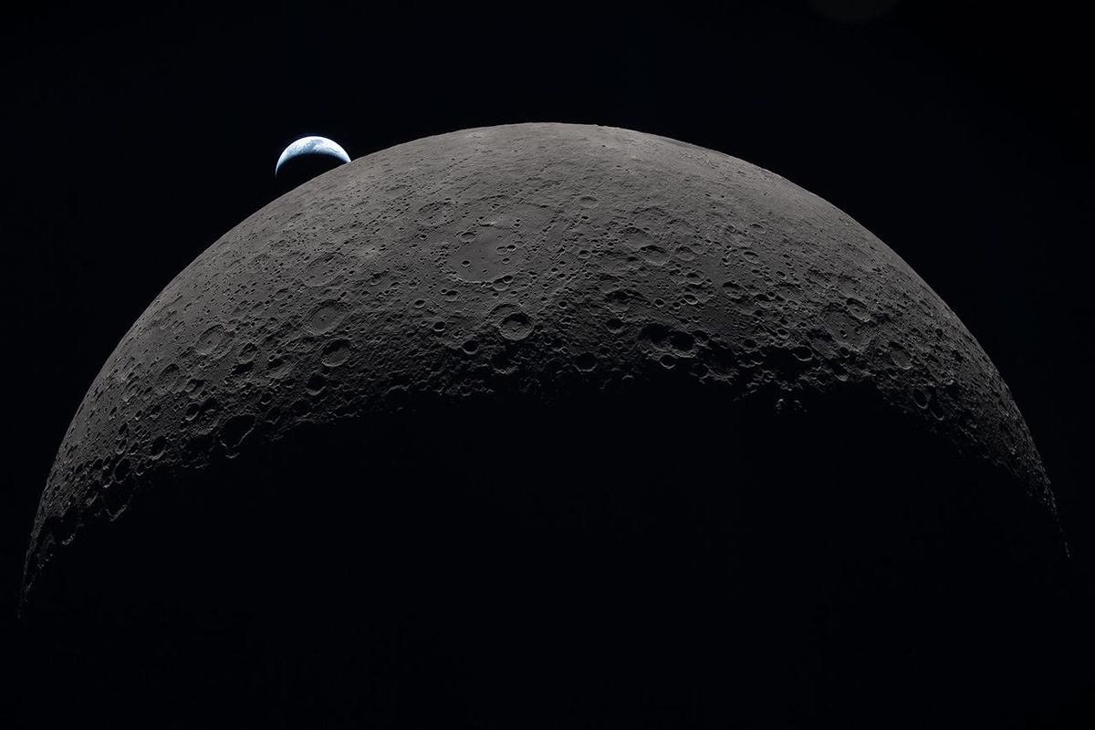 Human-Related Microbes May Survive Moon’s South Pole, NASA Finds