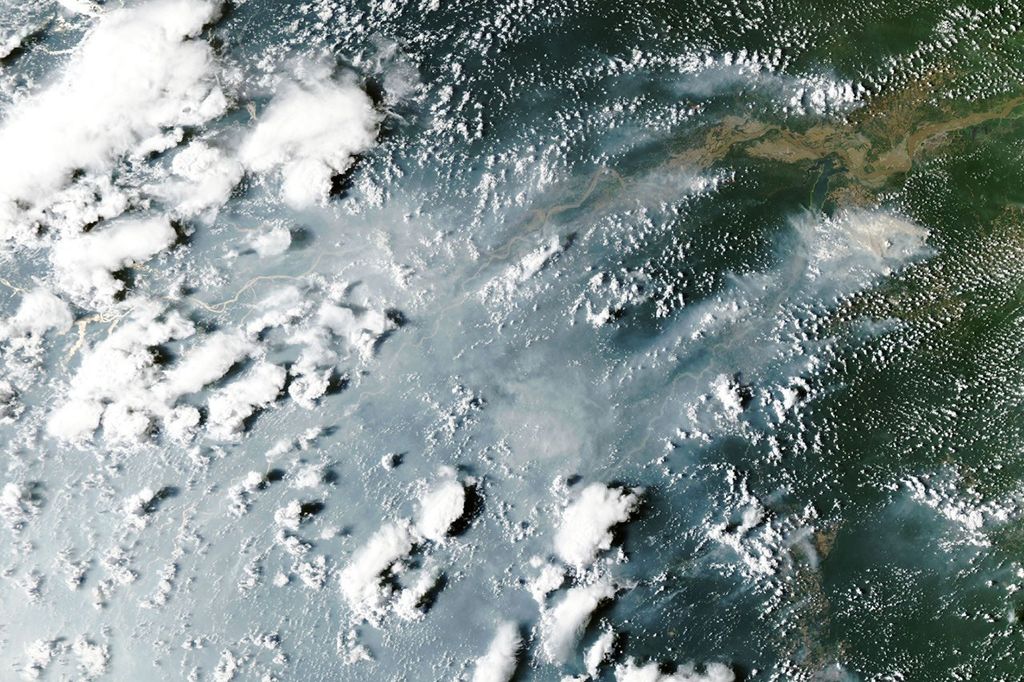 Fires Arrive in the Amazon Rainforest