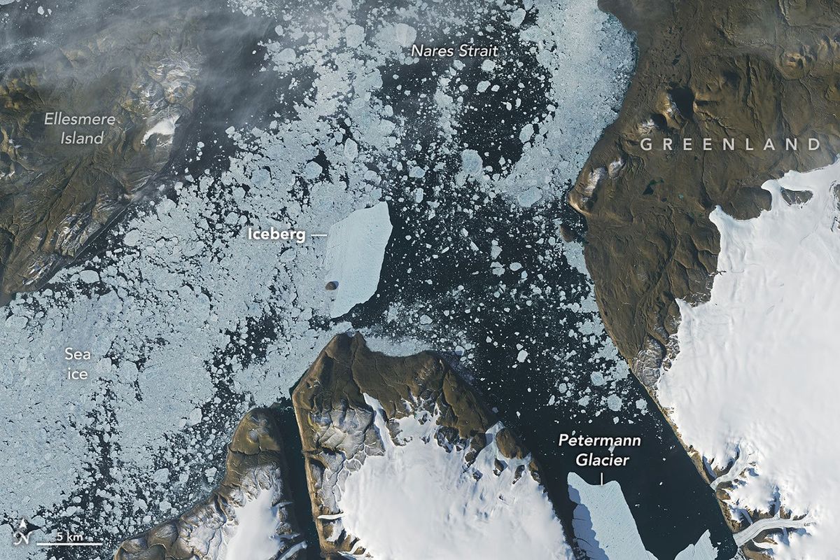 Ice Island Survives Run-In With Joe Island