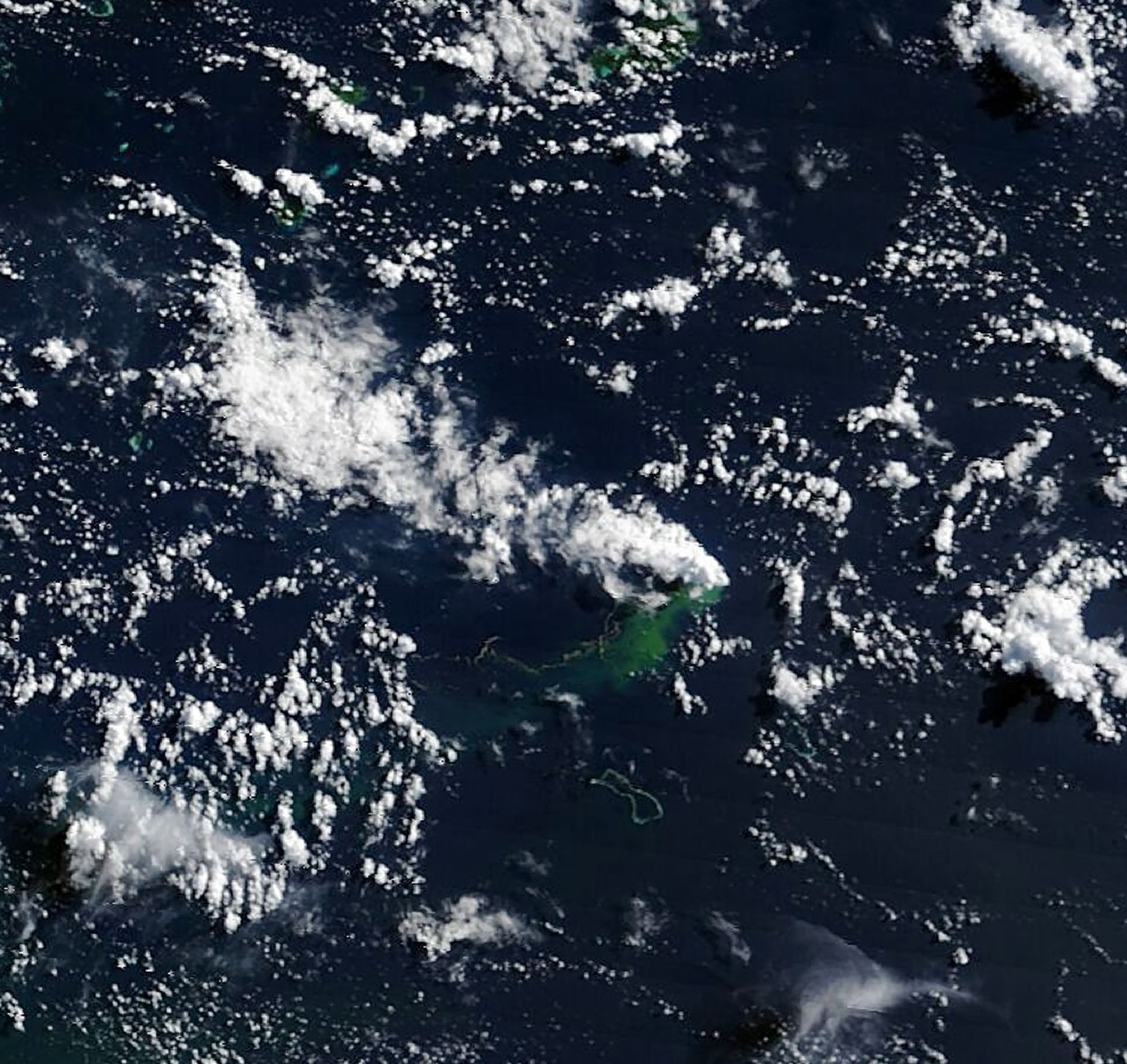 New Eruption in the Bismarck Sea - NASA Science