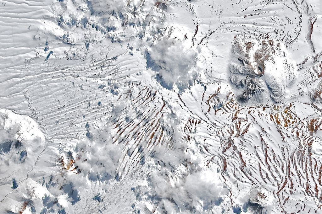Rare, Widespread Snow in the Atacama Desert