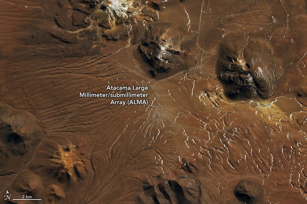 Rare, Widespread Snow in the Atacama Desert