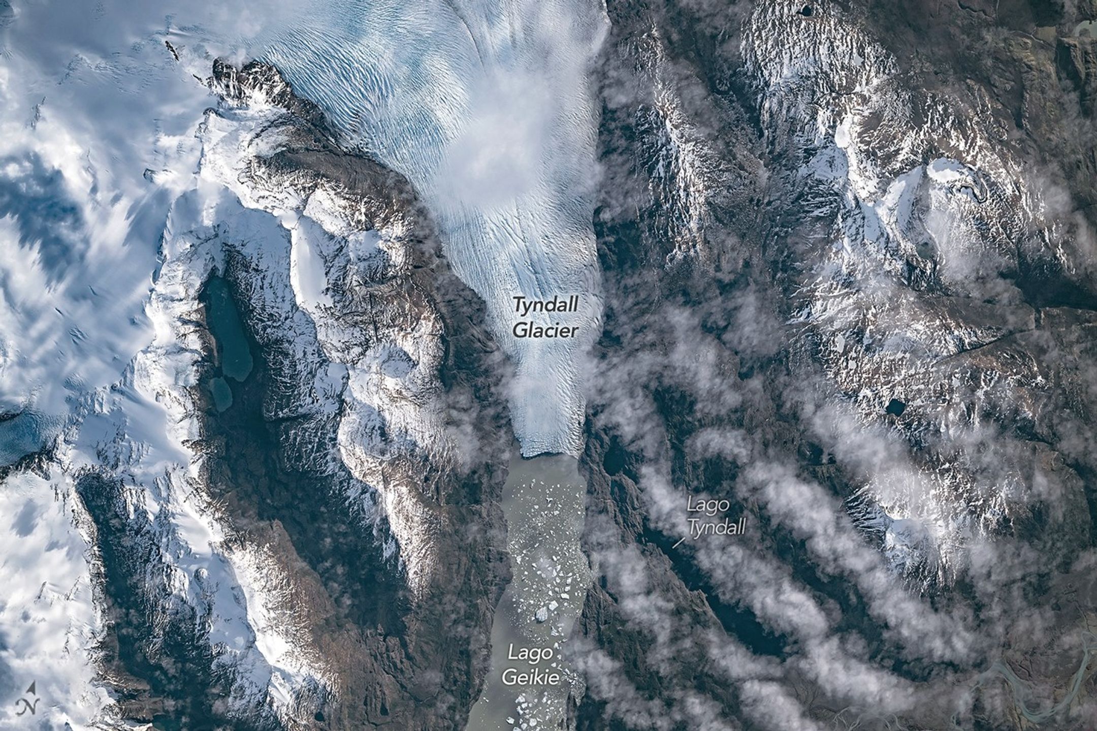 Tyndall’s Trail of Bergs