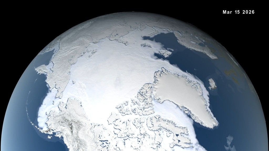 Arctic Winter Sea Ice Ties Record Low, NASA, NSIDC Scientists Find