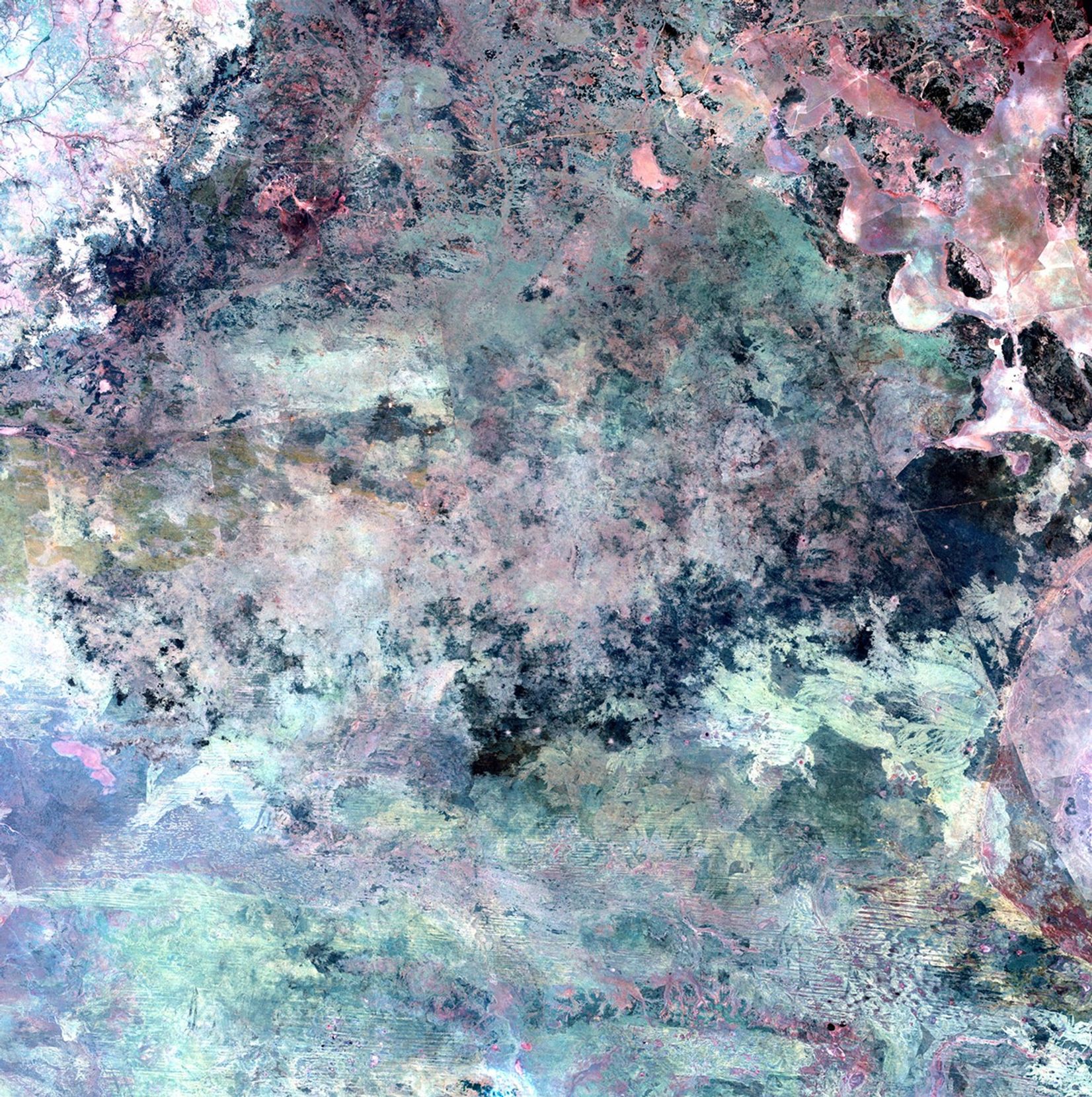 Extremely dry conditions have led to major fires in north-central Australia during the past year. In February, fires along the coast caused extensive damage and loss of life. More recently, dry conditions fed many fires in Australia's least populated area, the Tanami Desert region, which is about the size of Texas and Iowa combined. Vegetation on its sand ridges and plains is limited largely to short grasses and shrubs. The September 7 satellite image shows scars (dark area) from previous fires. The September 23 image shows further scarring from active fires. Images taken by the Thematic Mapper sensor aboard Landsat 5. Source: USGS Landsat Missions Gallery, "Fires Scorch Northern Australia," U.S. Department of the Interior / U.S. Geological Survey.