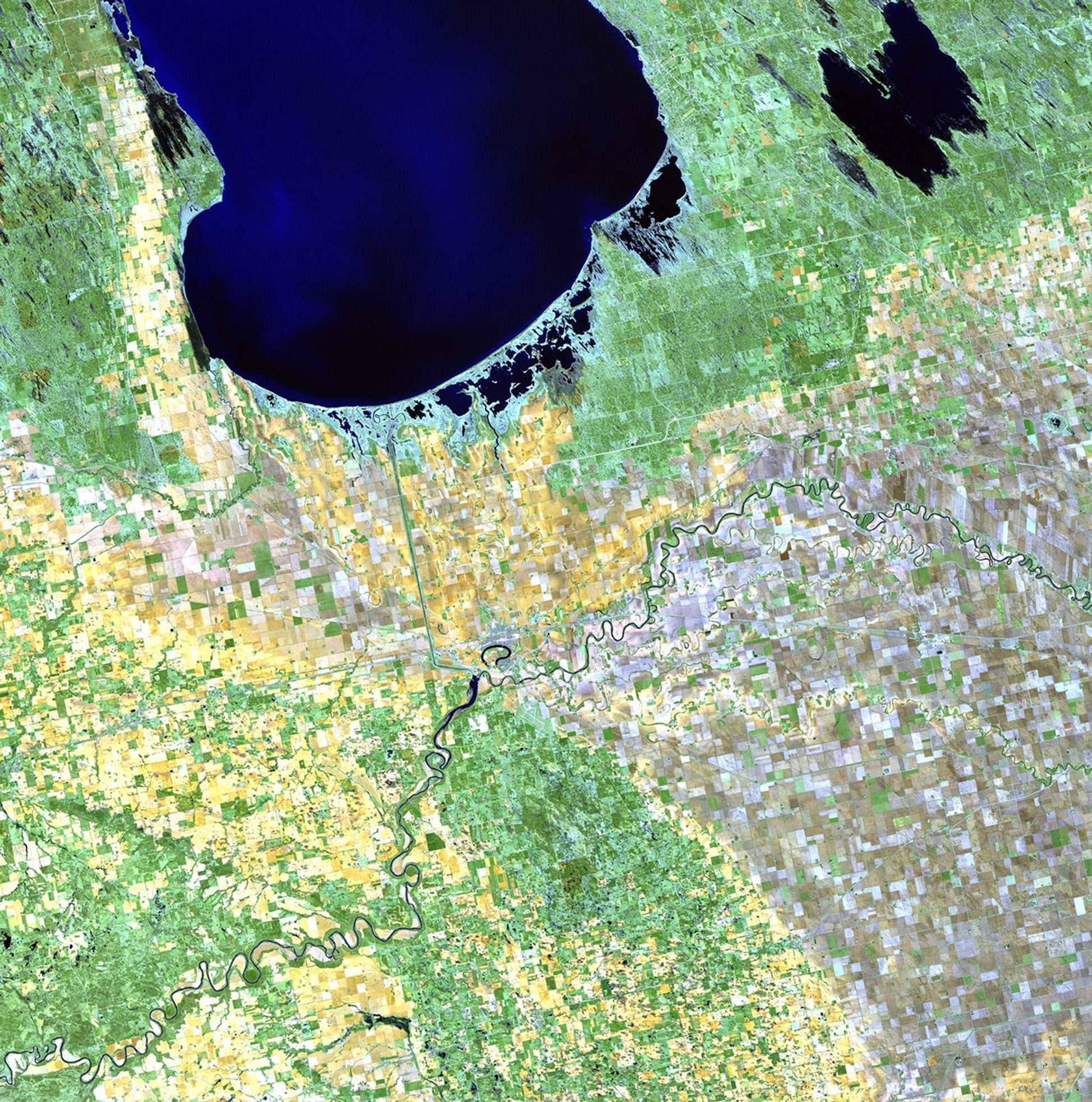 The Portage Diversion system was built in 1970 to divert water from the Assiniboine River to an 18-mile channel which empties into Lake Manitoba. The channel was kept open during the latter half of May 2011 to prevent flooding in the urban Winnipeg area.