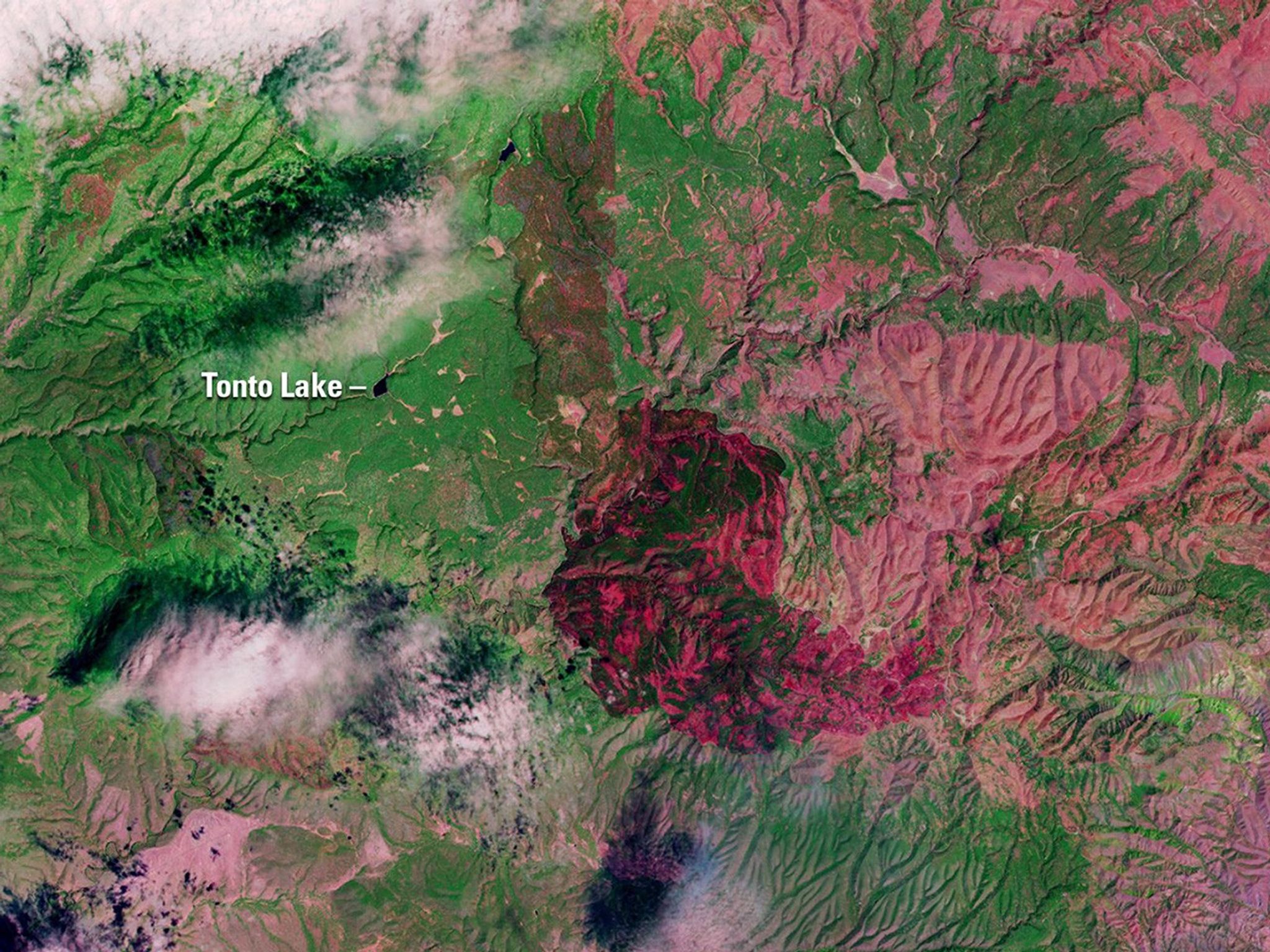 Rattlesnake Fire, Arizona - NASA Science