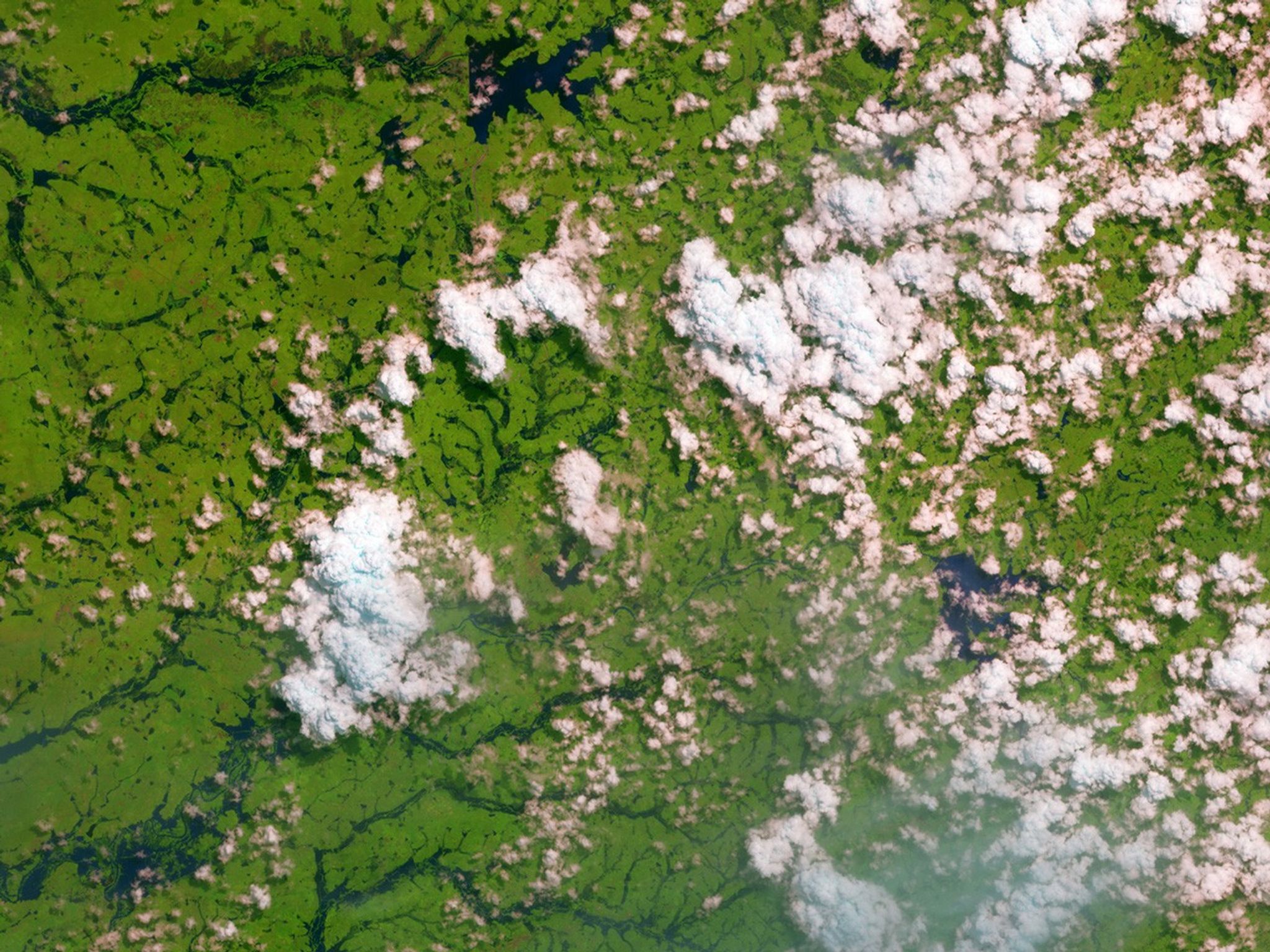 Flooding from the heaviest rains in a quarter century forced 200,000 people out of the low-lying parts of the Sri Lankan capital of Colombo, sent 400,000 fleeing to state-run relief camps and covered entire villages in walls of mud, according to officials in the country’s Disaster Management Center. Per international treaty, Sri Lanka’s government was provided rapid access to Landsat and other satellite data for assessing the extent of damage and helping with disaster response.   Images taken by the Operational Land Imager onboard Landsat 8. Source: U.S. Geological Survey (USGS) Landsat Missions Gallery; Landsat 8 Imagery Reveals Heavy Flooding in Sri Lanka; U.S. Department of the Interior / USGS and NASA.