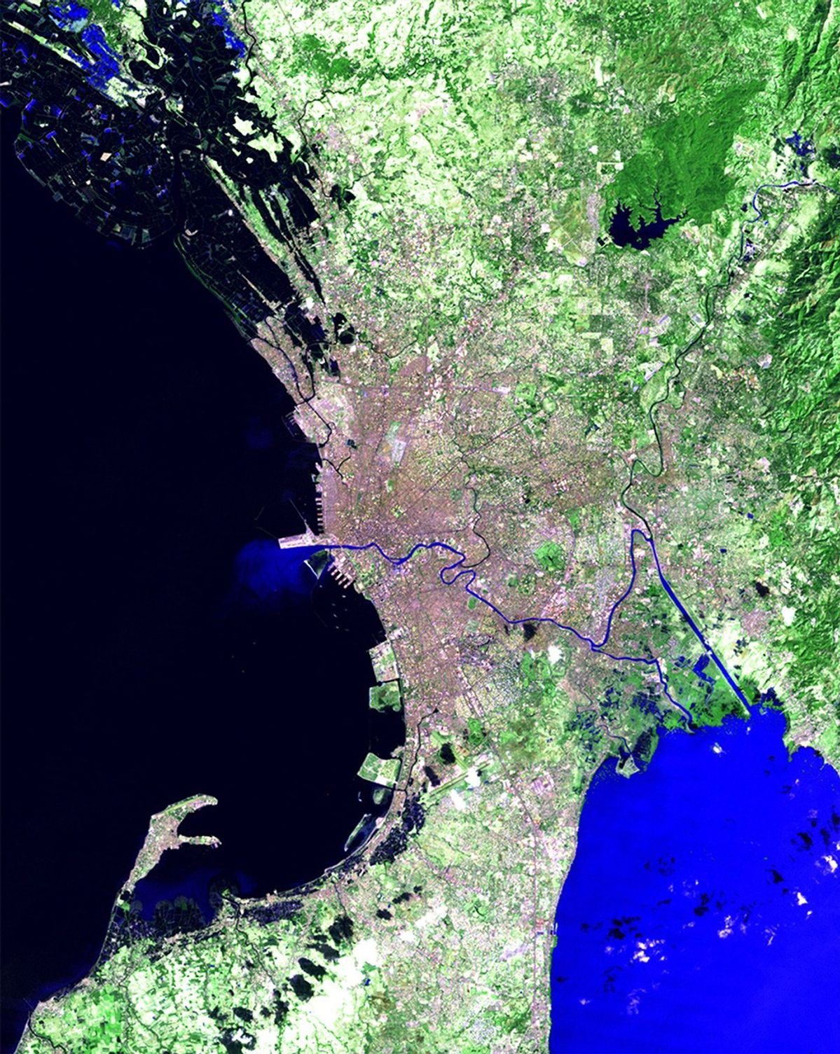 The Philippine capital of Manila is the most densely populated city in the world, with more than 1.6 million inhabitants in 14.8 square miles (38.5 square kilometers). The greater metro area covers 246 square miles (638 square kilometers) and hosts a population of over 11 million.