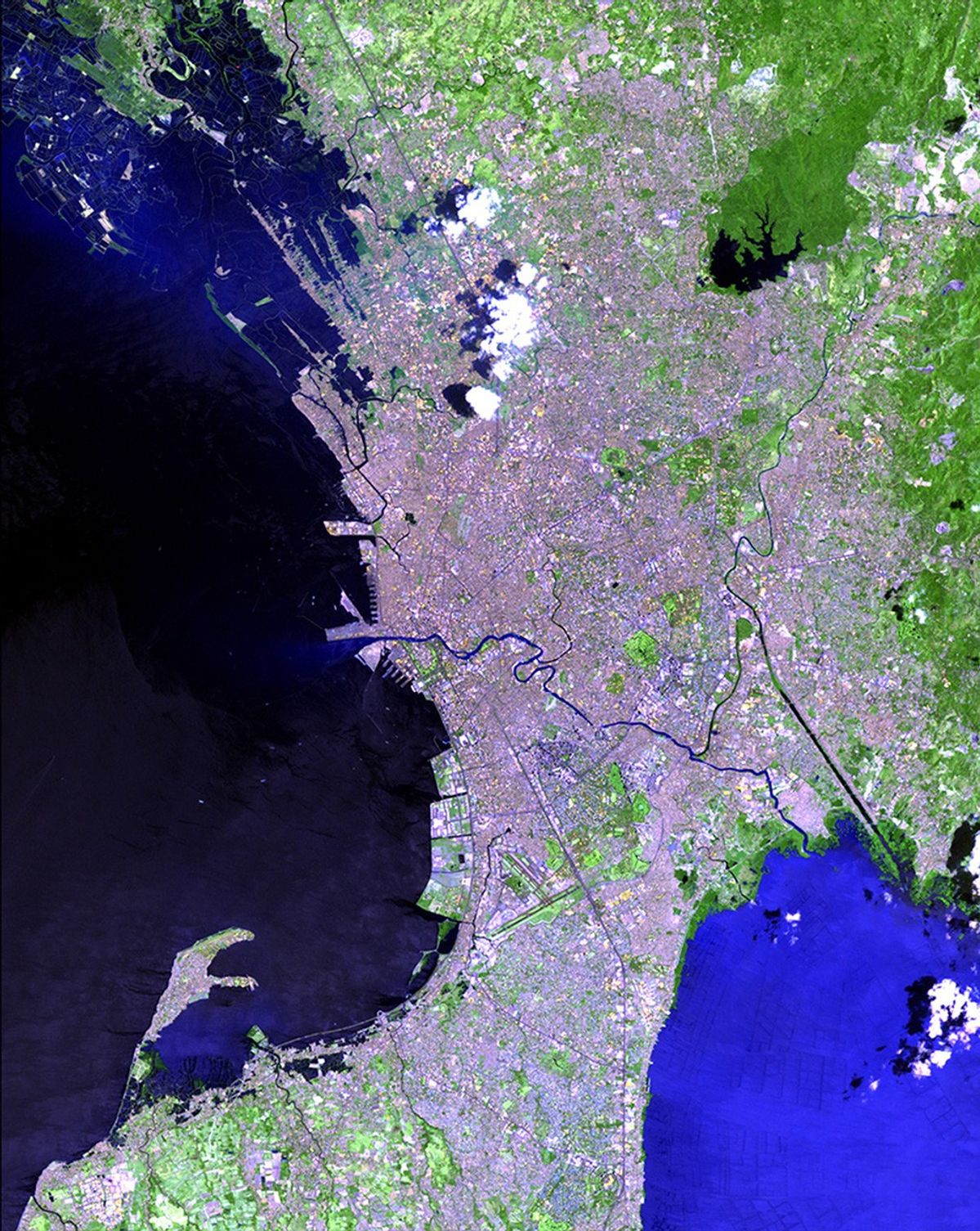 The Philippine capital of Manila is the most densely populated city in the world, with more than 1.6 million inhabitants in 14.8 square miles (38.5 square kilometers). The greater metro area covers 246 square miles (638 square kilometers) and hosts a population of over 11 million.