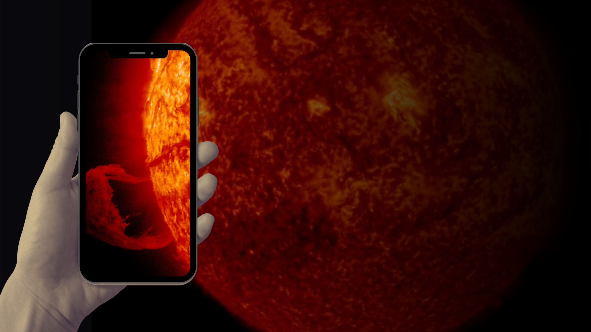 Close Up Image of the Sun