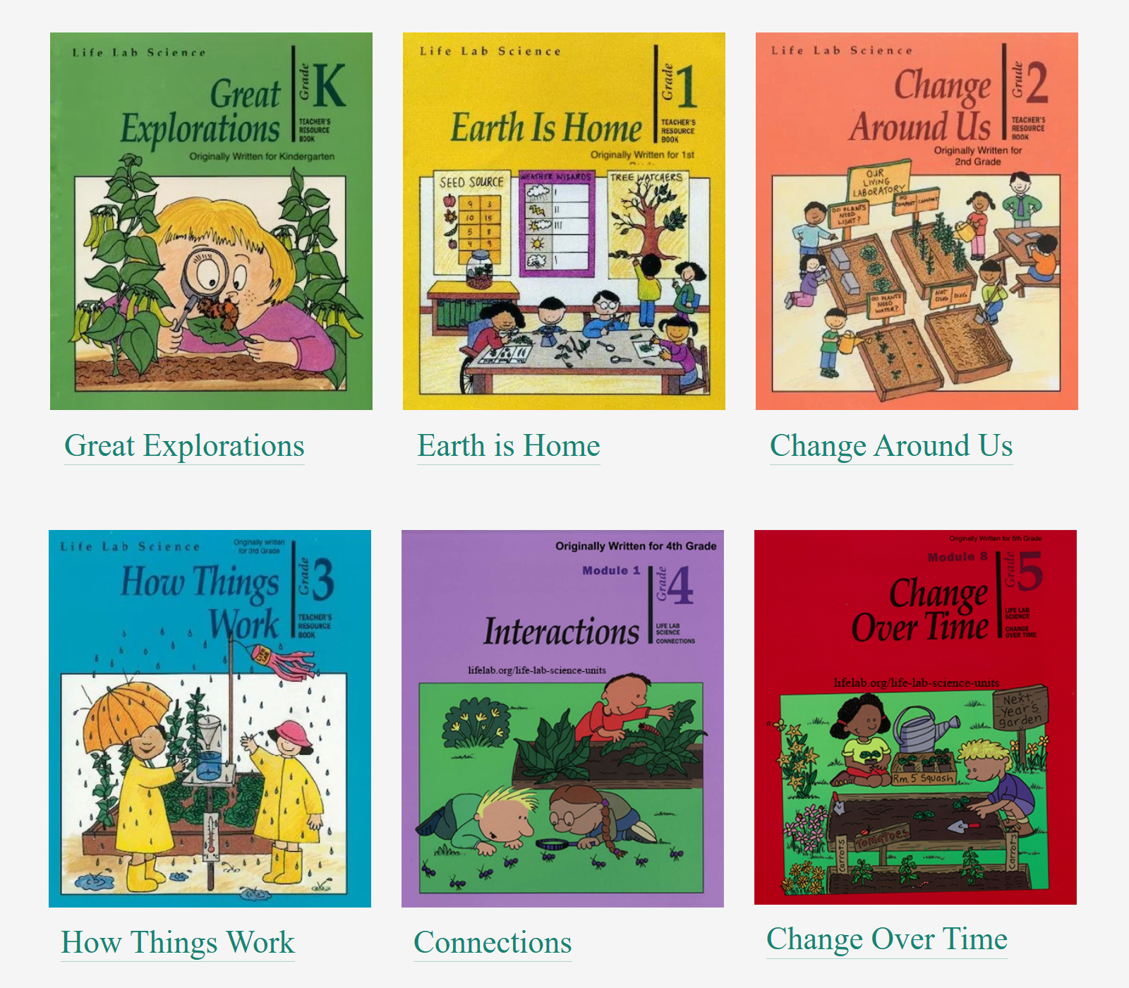Life Lab Science: Garden-Based Curriculum for K-5
