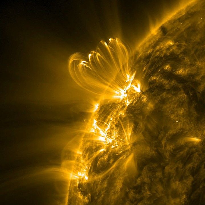 NASA Solar Observatory Sees Coronal Loops Flicker Before Big Flares