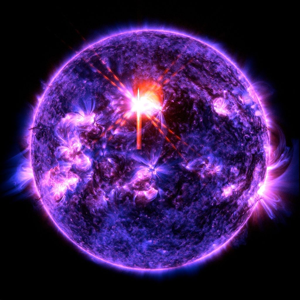 Sun Releases Strong Flare NASA Science sun-releases-strong-flare-nasa-science