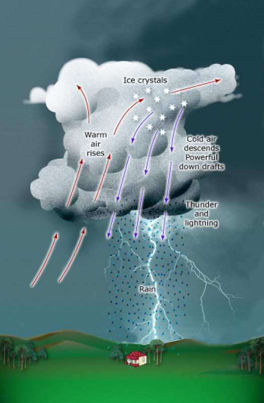 Development of a Thunderstorm