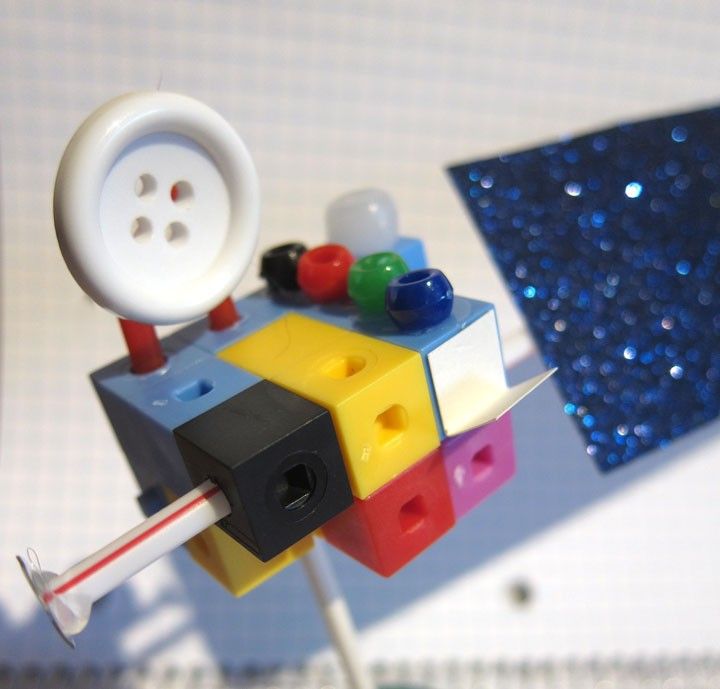 Aura Satellite Lego Model