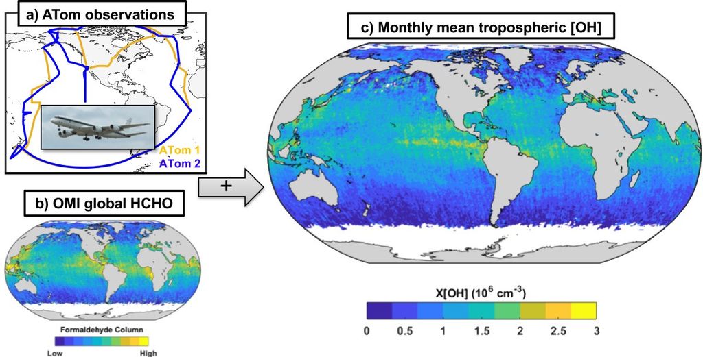 Mapping Oxidizing Capacity of the Global Remote Troposphere