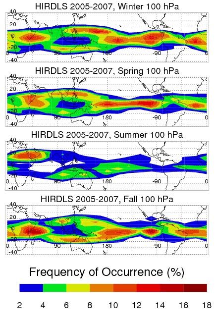 Aura HIRDLS Observations of Laminar Cirrus