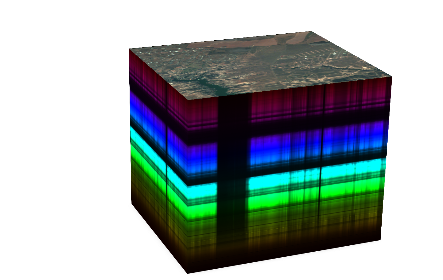 Data Cube of Measurements from a Balloon Flight