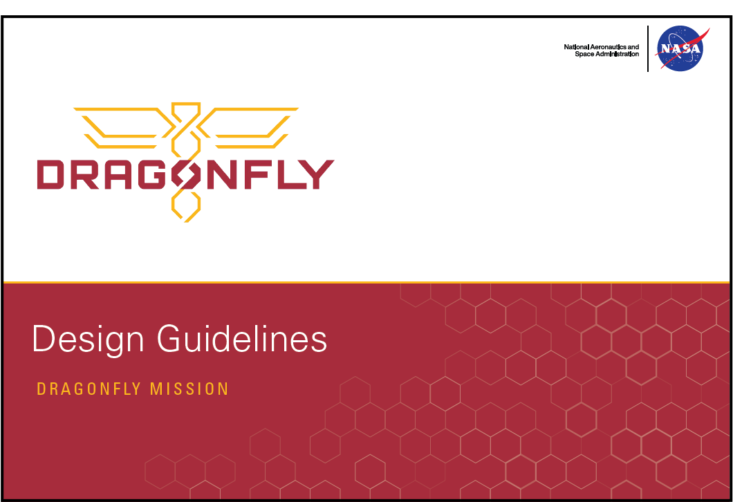Cover of document with graphic identifier in top half white background and title in white and gold against burgundy honeycomed background