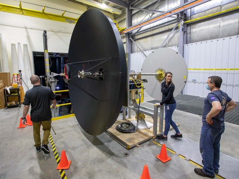 High Gain Antenna Testing - NASA Science