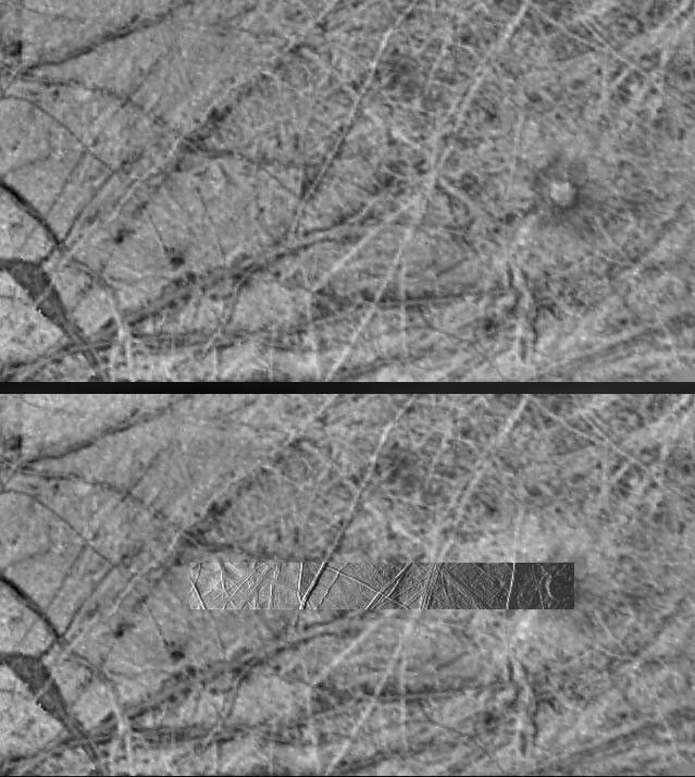 two views of the same terrain showing different features