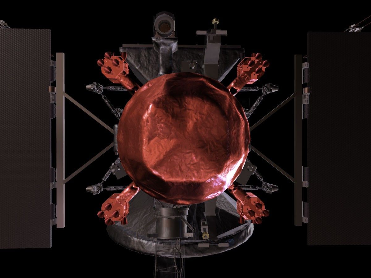 Image of Clipper model highlighting propulsion components.