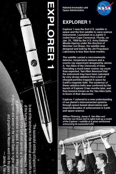 Explorer 1 Bookmark Design