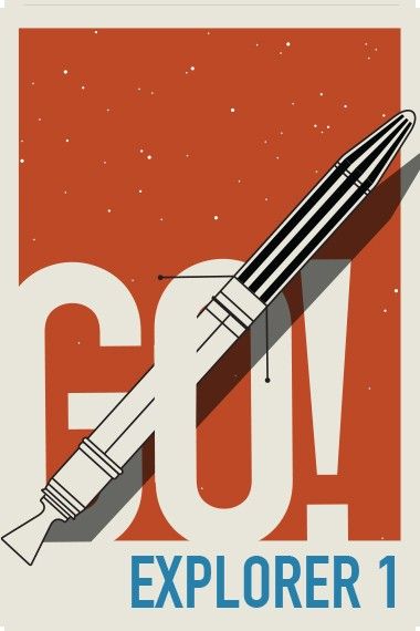 Explorer 1 Sticker