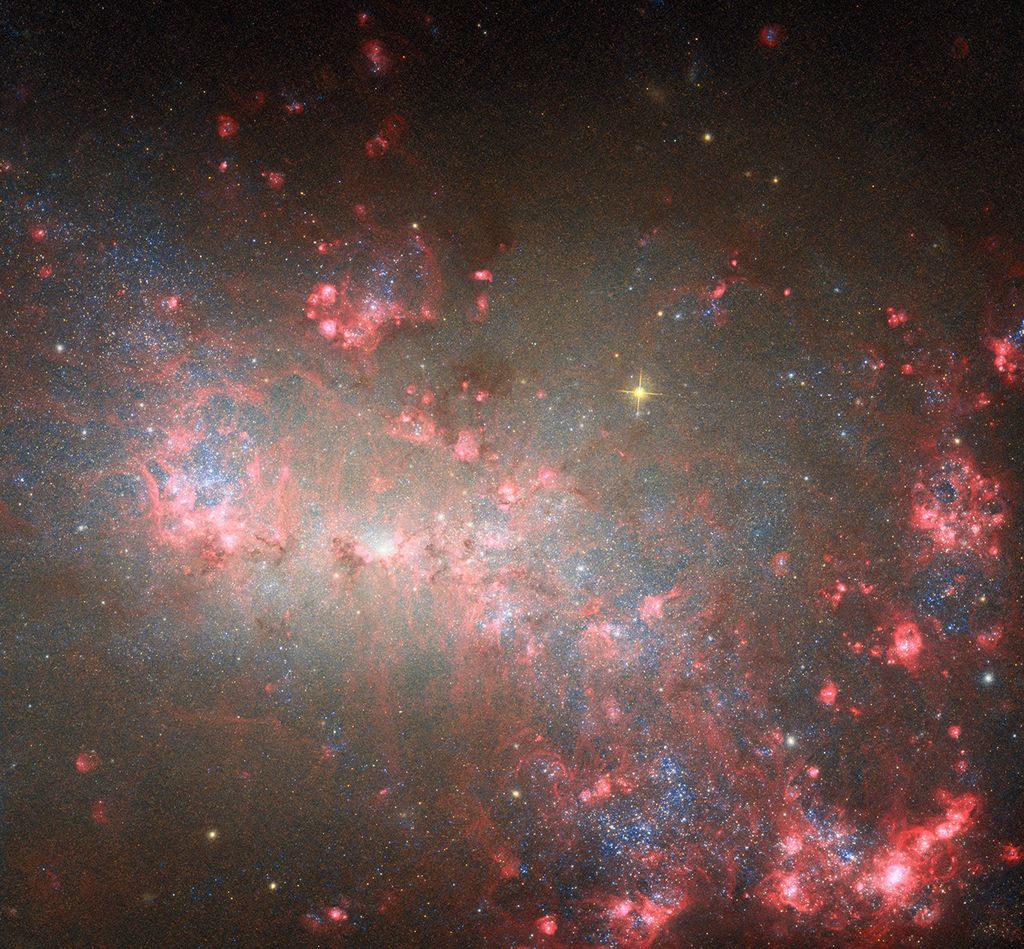 Hubble Studies Small but Mighty Galaxy