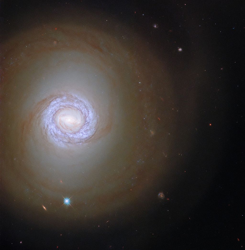 Hubble Pinpoints Young Stars in Spiral Galaxy