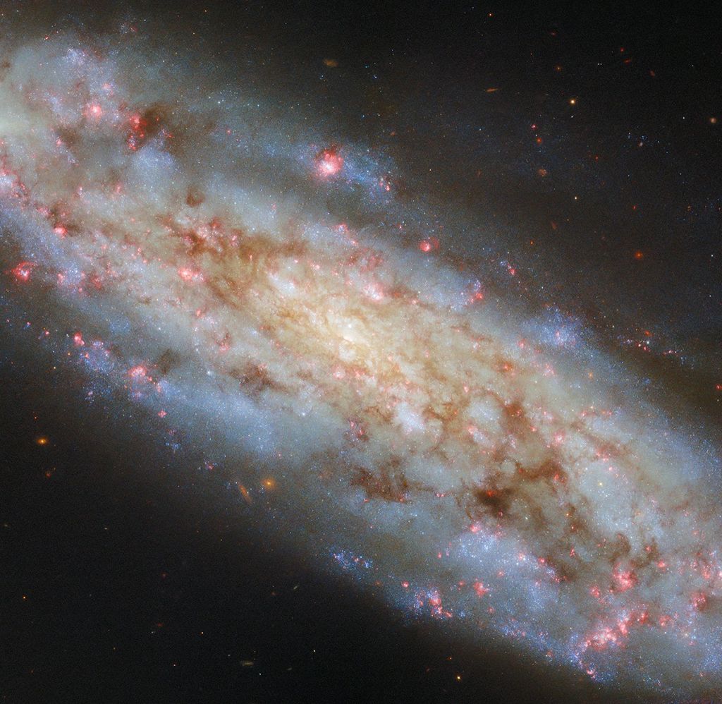 Hubble Spies a Spiral So Inclined