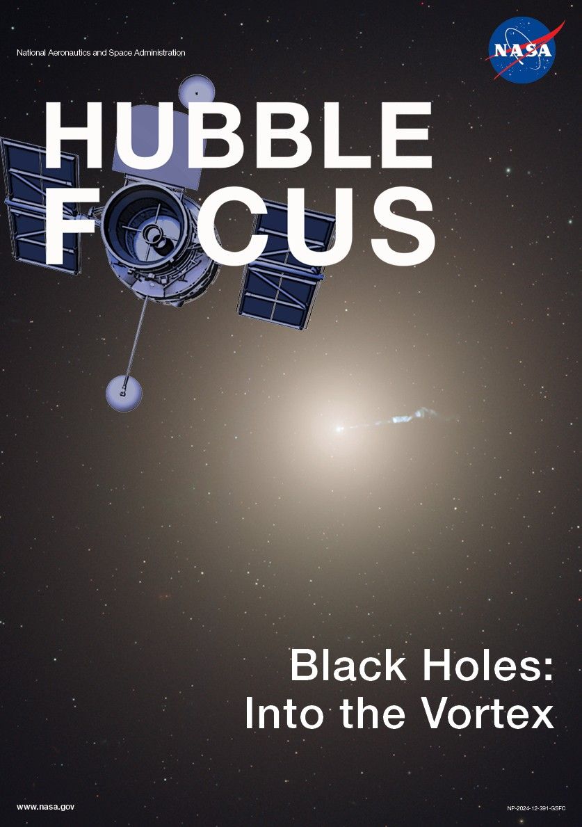 Hubble Focus - Black Holes: Into the Vortex cover