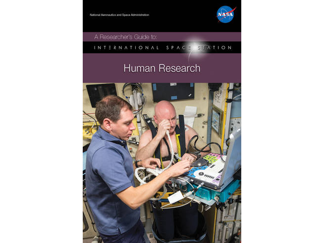Russian Space Agency (RSA) cosmonaut Sergei Volkov assists NASA astronaut Scott Kelly in a Fluid Shifts data collection session using the NASA Ultrasound2 unit and the Russian Chibis hardware during Increment 45.