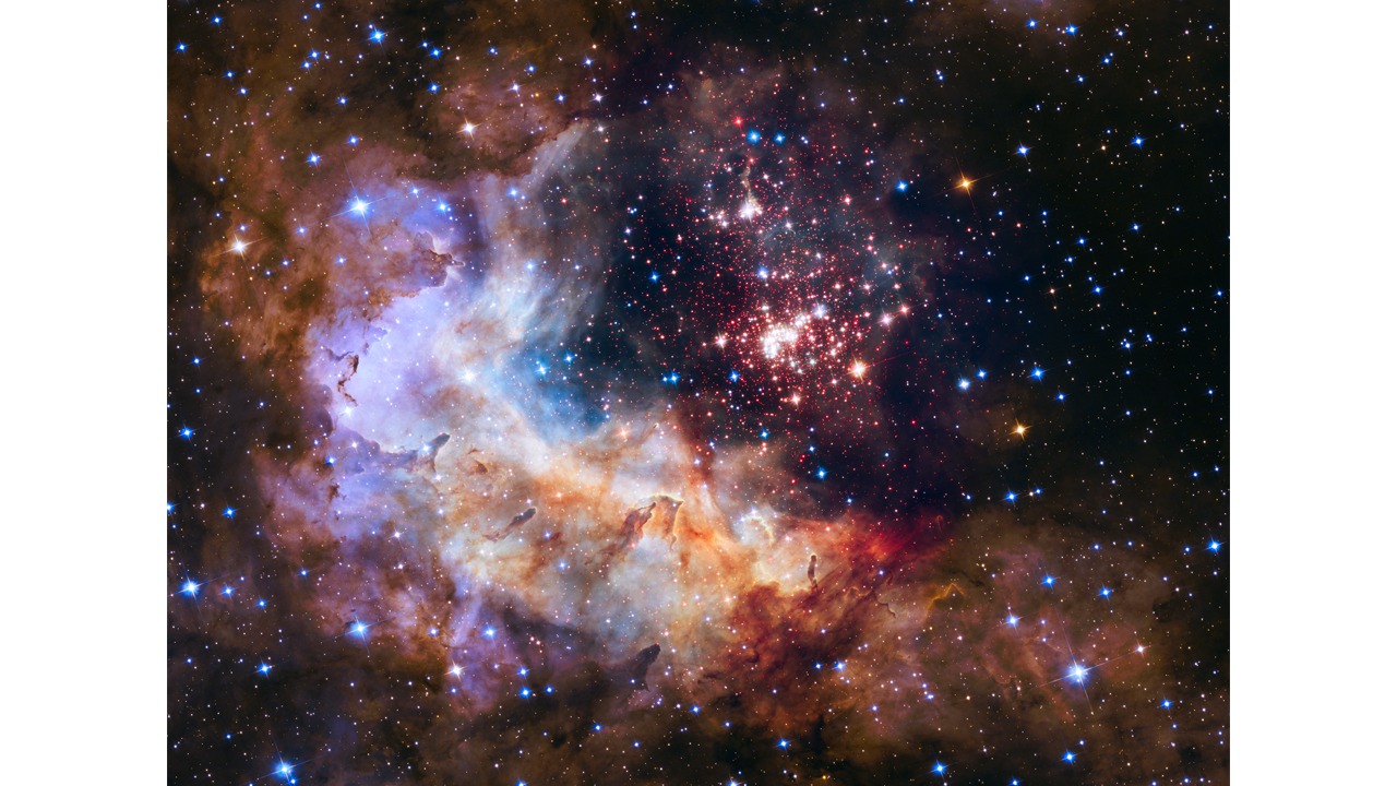 Celestial Fireworks: Star Cluster Westerlund 2 - NASA Science