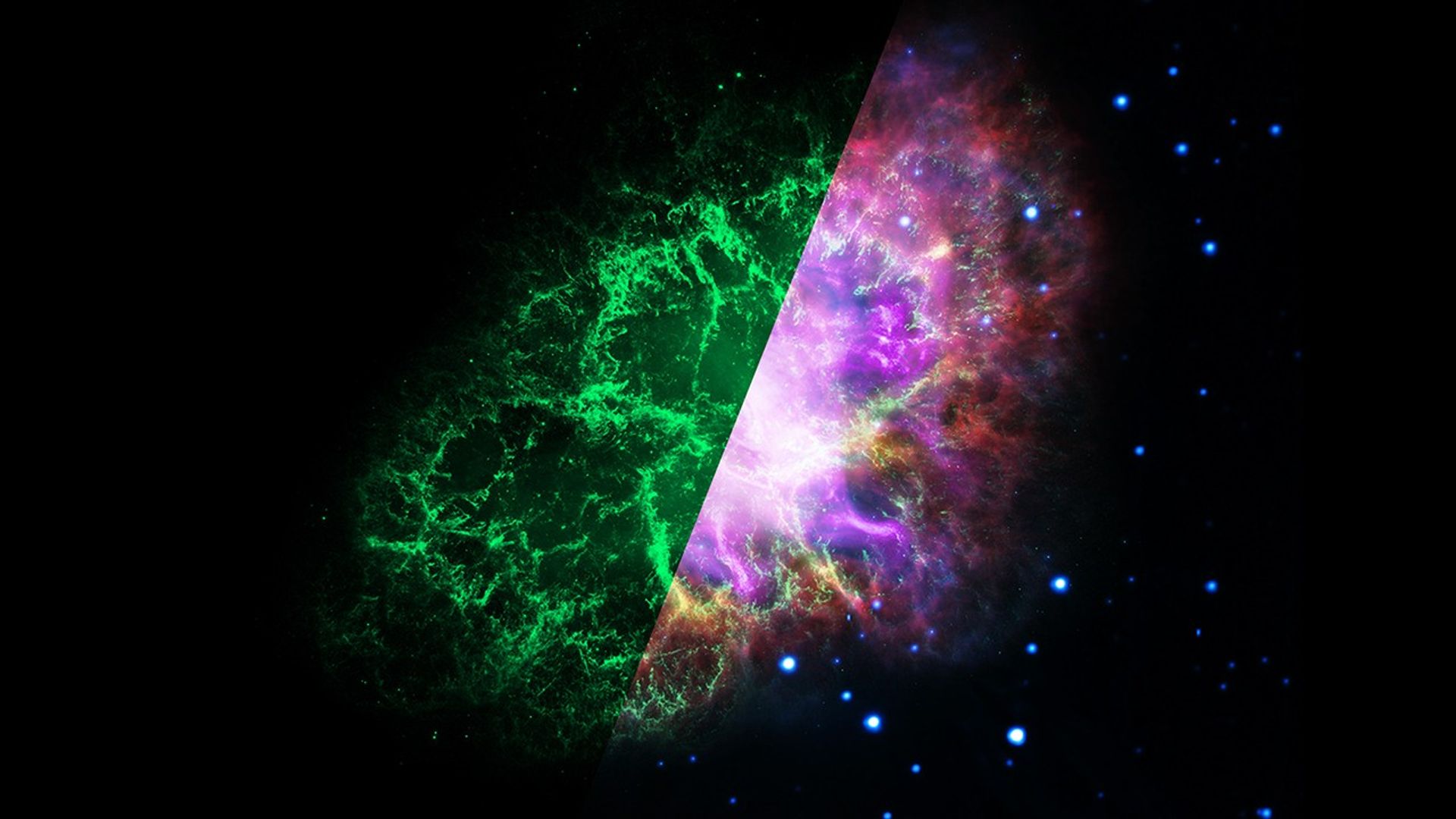 The Crab Nebula across the full spectrum from Radio to X-ray