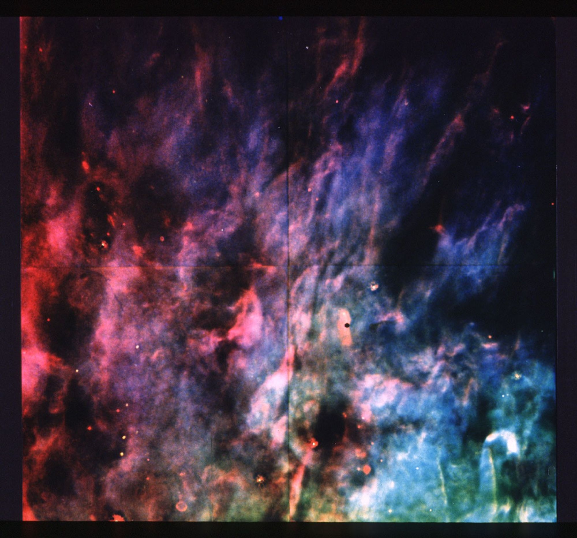 "Window-Curtain" Structure of the Orion Nebula
