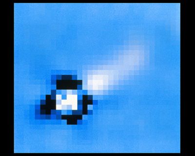 Radio Galaxy PKS 0521-36 – Ground-based View