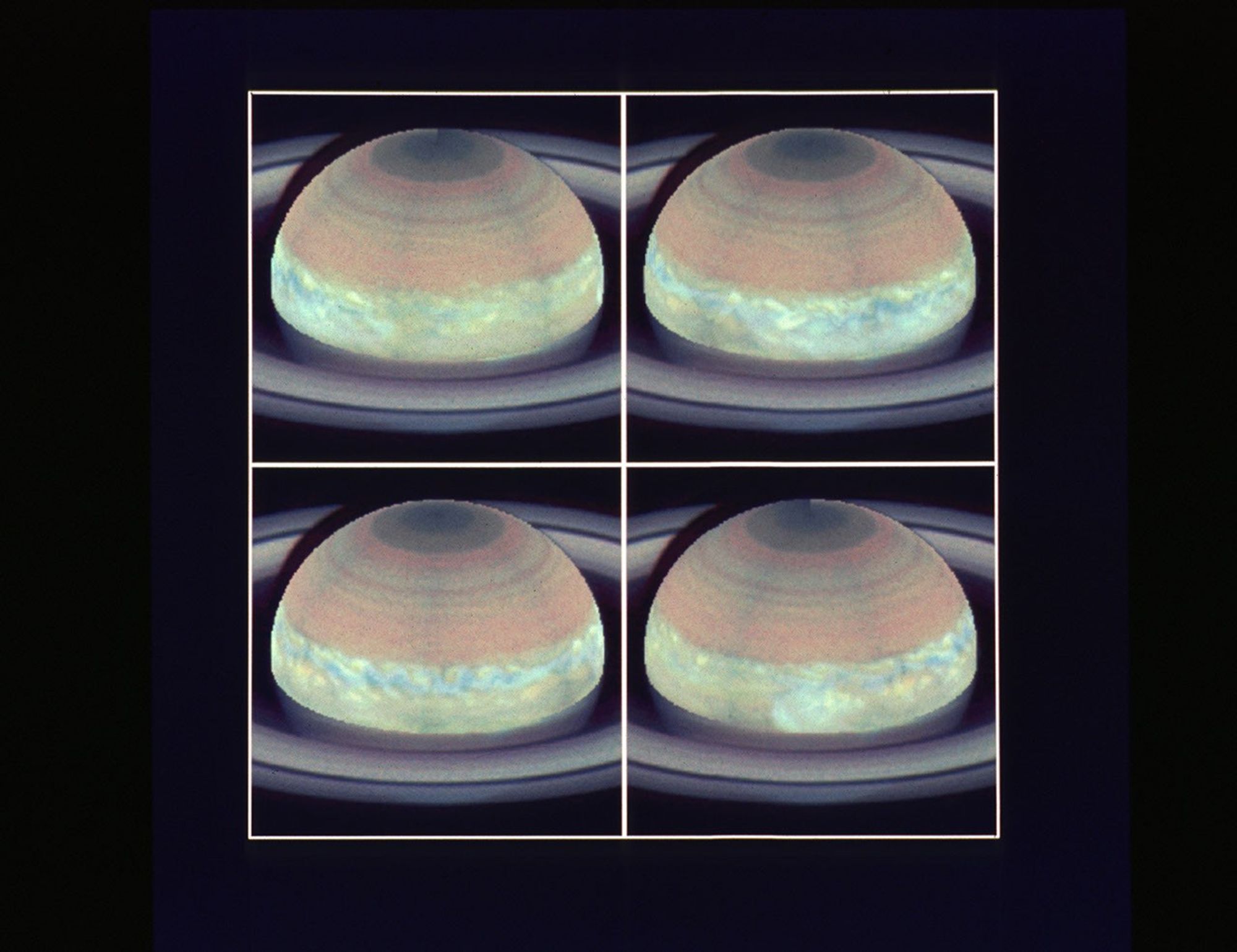 Major Storm On Saturn