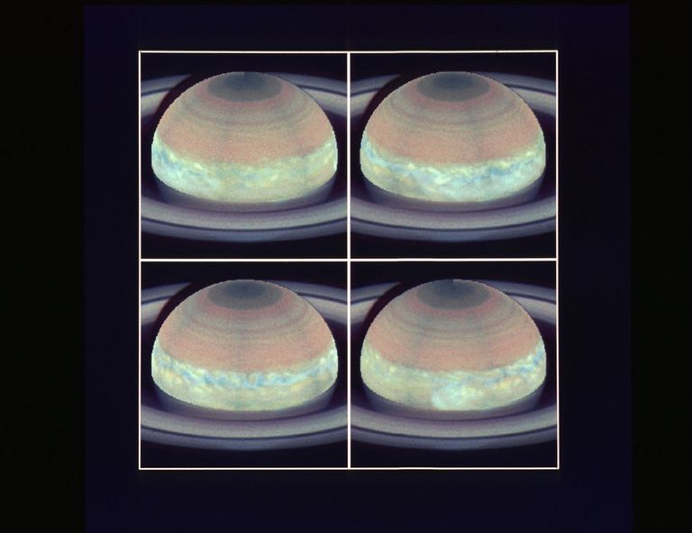 Major Storm On Saturn