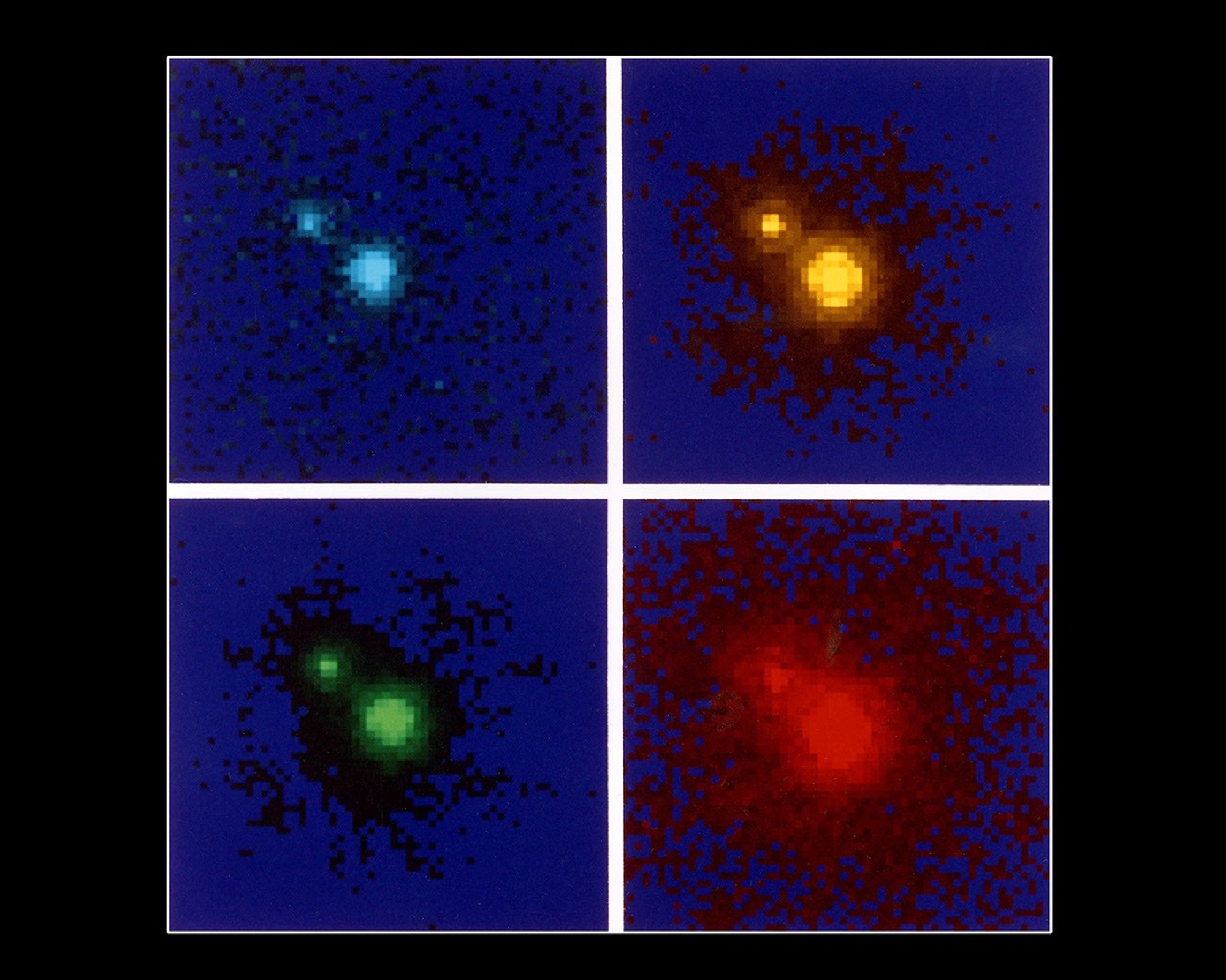 Color Images of Quasar 1208+101Split by Gravitational Lenses