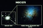 Globular Clusters at the Core of Elliptical Galaxy NGC 1275