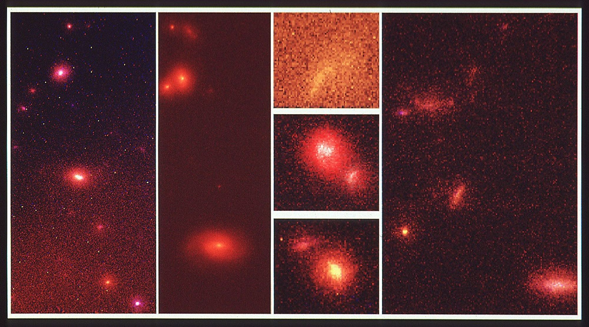 Hubble Space Telescope Deep-Sky Survey Reveals Embryonic Galaxies