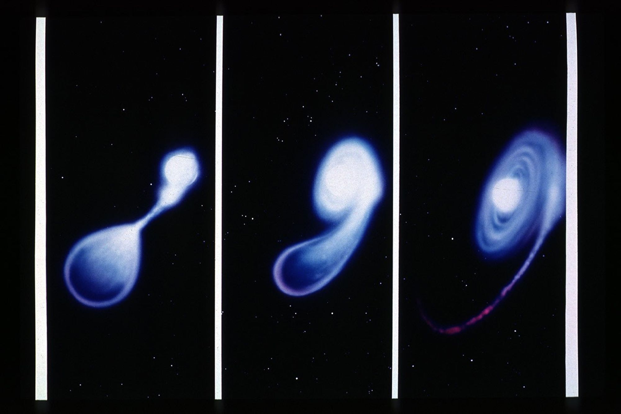 Merger of Two White Dwarf Stars